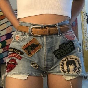 Light Brown Leather Belt